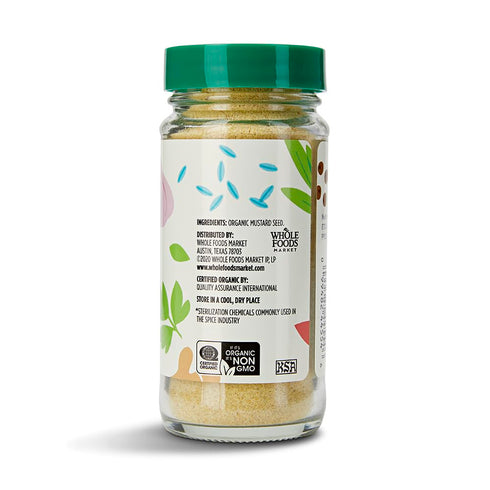 365 1.69 (Pack 2) by Whole Foods Market, Mustard Seed Ground Organic, Ounce