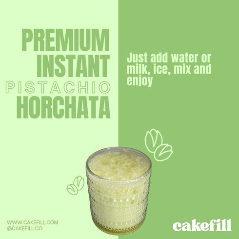 Generic 14 Cakefill Pistachio Horchata, Instant Beverage Mix, Ounce