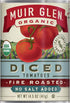 Muir Glen 14.5 oz. Organic Diced Fire Roasted Canned Tomatoes, No Salt Added