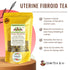 FIBROID TEA Organic Herbal Blend for Hormonal Balance & Uterine Tissue Health by Master Herbalist Khabir, Non-GMO, No