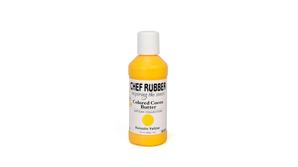 Chef Rubber Aureolin Yellow Colored Cocoa Butter