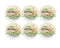 Generic Restaurant Style Cooked Sticky White Rice Bowls, Medium Grain, Microwavable, Gluten Free,