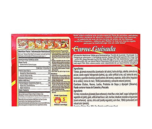 Malher 2.29 oz Stewed Meat Mix - Carne Guisada