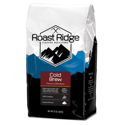 2 lb. Roast Ridge Ground Cold Brew Coffee Blend, Medium Roast