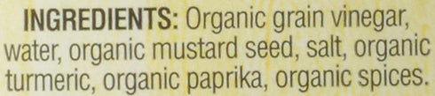 8 oz Woodstock Organic Yellow Mustard
