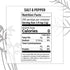 Mes Amis (2-Pack) Salt & Pepper Symphony Supreme + Cali Garlic Bliss Plus Pepper & Parsley Gourmet All-Purpose