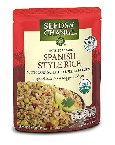 Organic Spanish Style Rice with Quinoa, Peppers & Corn - Seeds of Change