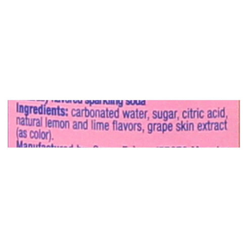 Lorina (25.4oz, 3-Pack) Sparkling Soda Water Pink Lemonade Flavor, Prestige Collection Naturally Flavored Carbonated