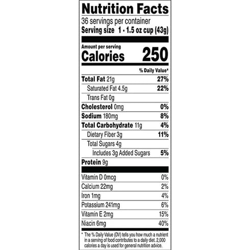 Elesbo 22 36 Count, Pack ifff TO GCreamy Peanut Butter, Individual Cups with Spoons, Travel Size Snack