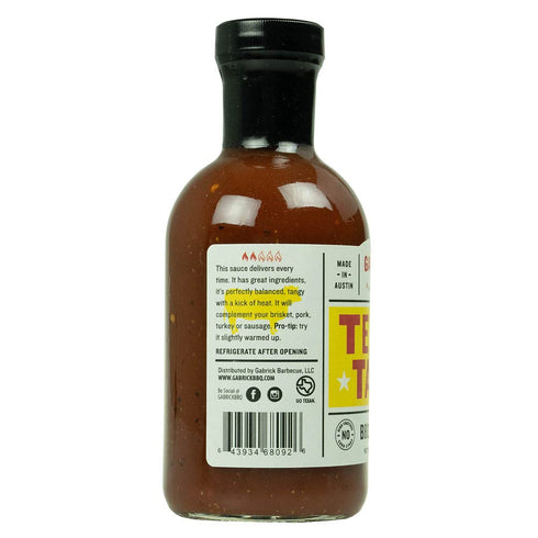 Gabrick Texas Tang BBQ Sauce