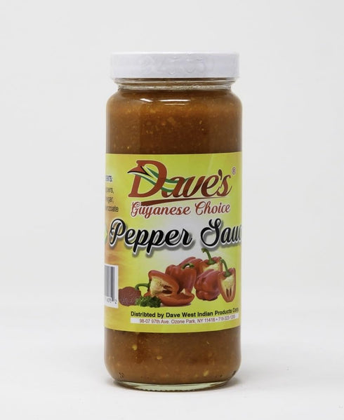 Dave's Guyanese Choice Hot Pepper Sauce 12oz