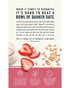 by Quaker 8.4 Oz Quaker Instant Oatmeal, Strawberries & Cream