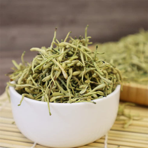 Visit the Store 8oz Royal Seafood USA Premium Dried Honeysuckle Jin Yin Hua Dried Flower tea