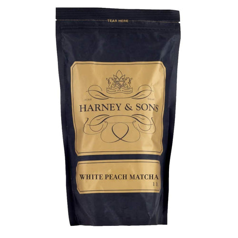 16 oz Harney & Sons White Peach Matcha | Loose Leaf Tea