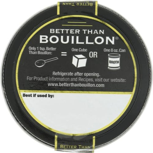 38 8 (Pack 1) Better Than Bouillon Premium Roasted Garlic Base, Made with Seasoned Roasted Garlic, Servings Per Jar