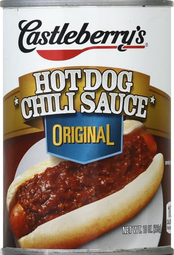 Castleberry's Hot Dog Chili Sauce Original, 10 oz