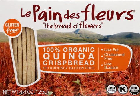 Le Pain des Fleurs Crispbread, Quinoa, 5.3 Ounce