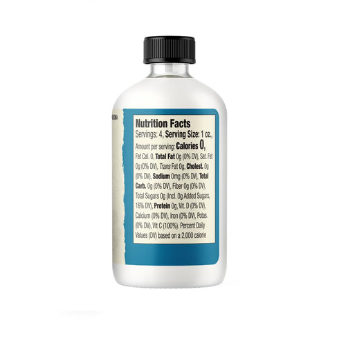 4oz Top Hat Keto Sugar Free Elderflower Tonic Syrup & Quinine Concentrate - Naturally Sweetened with Monk Fruit - Craft