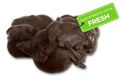 US Sweets Vegan Dark Chocolate Pecan Clusters - Rich Dark Chocolate Covered Pecans | Dairy Free | Delicious Gift |