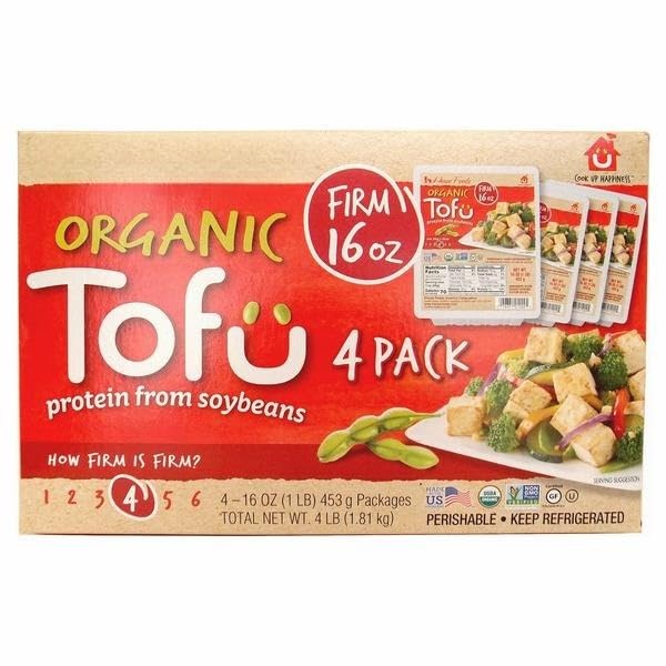 Generic Organic Tofu , Firm , USDA Organic; Kosher; Gluten free; Non GMO.