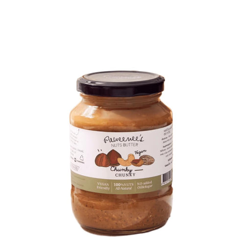 Generic Chunky Nuts Butter Clean Vegan Healthy 360g
