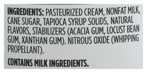 365 by Whole Foods Market 7 oz , Real Dairy Whipped Cream