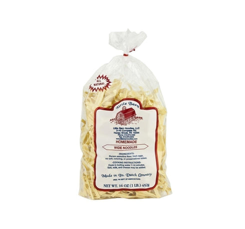 AmishTastes Little Barn Wide Noodles, Homemade in PA Dutch Country, 16 Oz. (Pack
