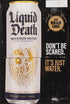 8-Pack (19.2oz Liquid Death, Still Mountain Water, Cans), Real Mountain Source, Infinitely Recyclable Ice-Cold Cans
