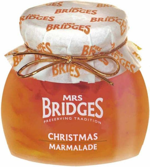 Generic Set 2, 8.8 Oz MRS. BRIDGES OF SCOTLAND, of Christmas Marmalade", Each, Imported from Scotland