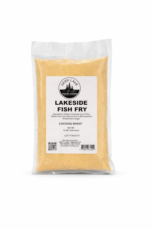 Fish Fry Breading Mix for Bluegill, Crappie, Walleye & Catfish Crispy Fried