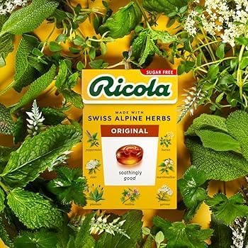 Ricola Original Swiss Herbal Sweets, 45 g (Pack of 5)