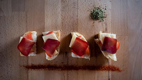 8.8oz (250g) pack Mojama Whole Yellowfin Tuna Fillet, Traditional Spanish Dry-Cured Tuna Loin with Sea Salt, Rich Umami