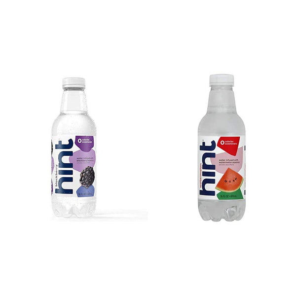 Hint Fruit Infused Water, Blackberry, 16 ozwith Fruit Infused Water, Watermelon, 16 oz