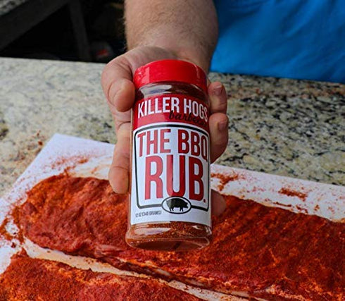 11 oz Killer Hogs The BBQ Rub, Championship Barbecue Grill and Smoking Seasoning, Spice Blend for Beef, Steak, Ribs