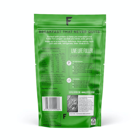 Delicious High Protein Overnight Oats - Nutritionist Designed FULLER For Longer With Low Sugar, High Fiber & Premium