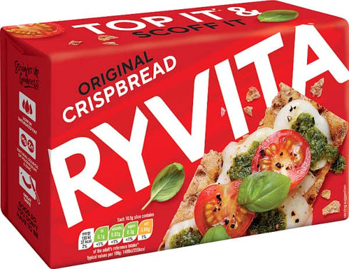 Ryvita Original Rye Crispbread - 250g