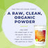 100% (5.5 Oz) powbab Peanut Butter Powder from USA Grown Organic Peanuts. No Added Sugar, Low Fat, Keto Peanut Butter