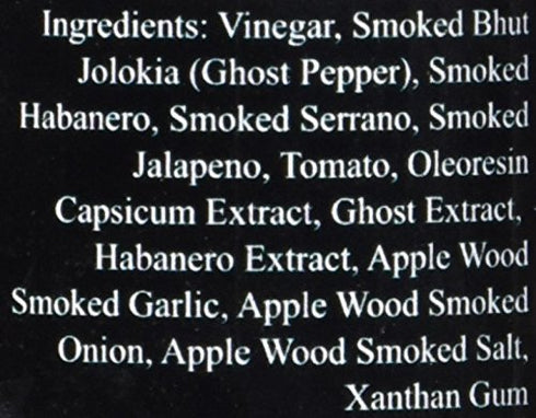 Ghost Pepper Hot Sauce, Wicked Tickle XXX Chipotle Extra Hot, World's Hottest Hot Sauce Gift