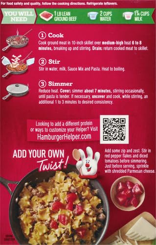 Hamburger Helper 6.9 Oz, (Pack 4) Lasagna