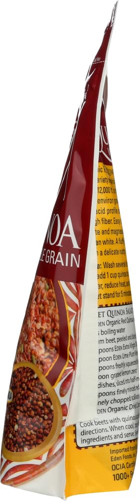 16 oz (454 2pcs Eden Foods, Organic Red Quinoa, Whole Grain, g)