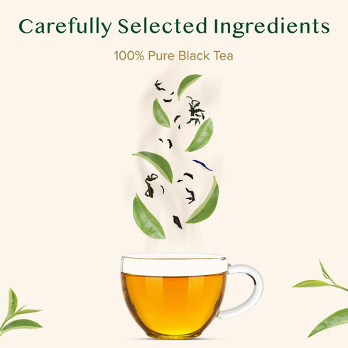 170+ (340g/12oz) Pack VAHDAM, First Flush Darjeeling Tea - Cups Loose Leaf Black Tea - Flowery, Aromatic & Delicious |