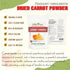 5.29 oz (150g) CARROT POWDER VIETFARMFOOD: Pure freeze-dried vegetable powder, made from real vegetables with no added
