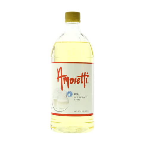 2 oz Amoretti - Milk Extract Water Soluble - Highly Concentrated & Perfect For Pastry, Savory, Brewing, and more