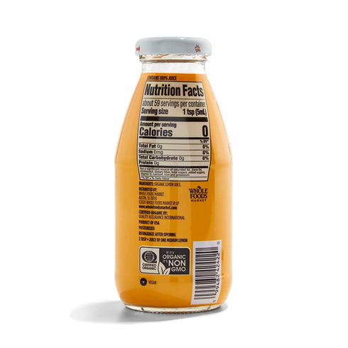 365 10 Oz by Whole Foods Market, Organic Lemon Juice, Fl