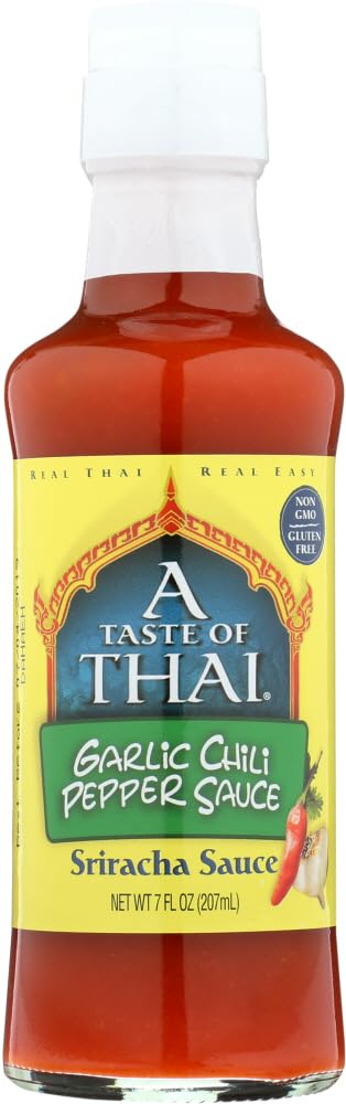A Taste Of Thai Sauce, Garlic Chili Pepper, 7 Ounces (Pack of 3)