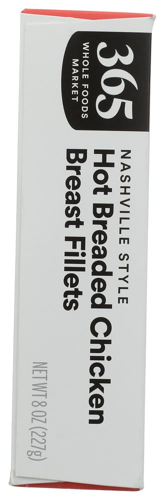 365 by Whole Foods Market 8 OZ Nashville Hot Breaded Chicken Fillets