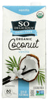 So Delicious Organic Coconut Milk Beverage Dairy Free Vanilla -- 32 fl
