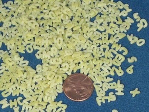 (5 Lbs.) Jellybean Foods Alphabet Pasta Noodles Alphabet Shaped Pasta abc Pasta English Alphabet Pasta Pasta