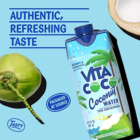 16.9 Oz Vita Coco Pure Coconut Water, Fl