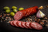 76mm (3) 24 (20ct) The Sausage Maker - Salami Sausage Casing Kit, Tied and Looped Dia. x Mahogany Fibrous Casings
